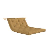 Materasso con Ganci e Staffe 135x200 Raw/643 Ocra Dorata
