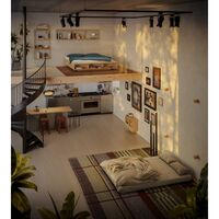 Materasso con Ganci e Staffe 135x200 Raw/643 Ocra Dorata