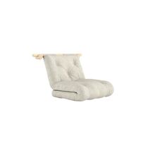 Hooked Mattress With Brackets 75x200 Raw/640 Soft Chalk