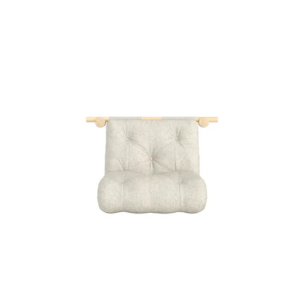 Hooked Mattress With Brackets 75x200 Raw/640 Soft Chalk