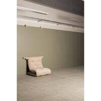 Hooked Mattress With Brackets 75x200 Raw/640 Soft Chalk