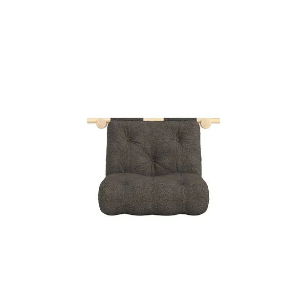 Hooked Mattress With Brackets 75x200 Raw/642 Mellow Brown