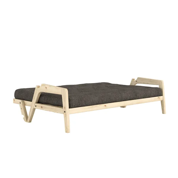 Grab sovesofa klarlakkert furu/642 Mellow Brown