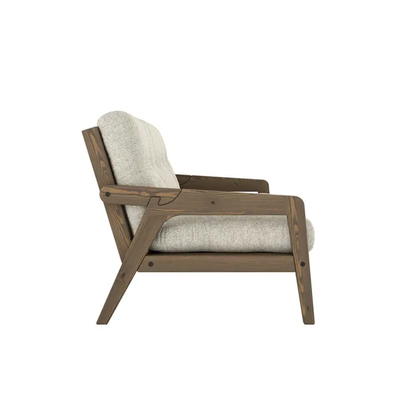 Grab Sofa Bed Carob Brown/640 Soft Chalk