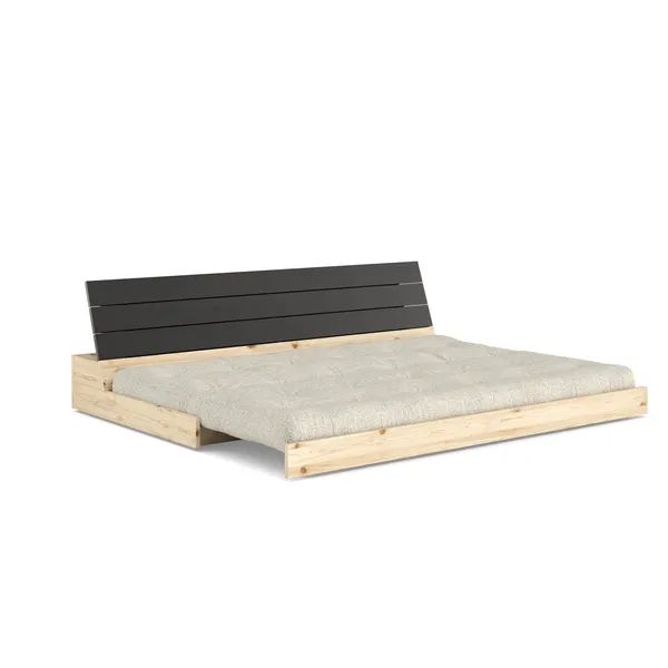 Base Sofa Bed Black Night/640 Soft Chalk