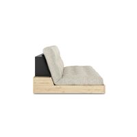 Base Sofa Bed Black Night/640 Soft Chalk