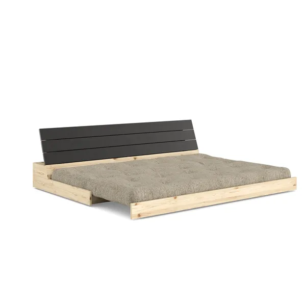 Base Sofa Bed Black Night/641 Warm Sand