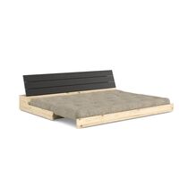 Base Sofa Bed Black Night/641 Warm Sand
