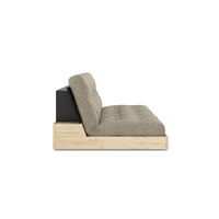 Base Sofa Bed Black Night/641 Warm Sand