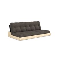 Base Sofa Bed Black Night/642 Mellow Brown