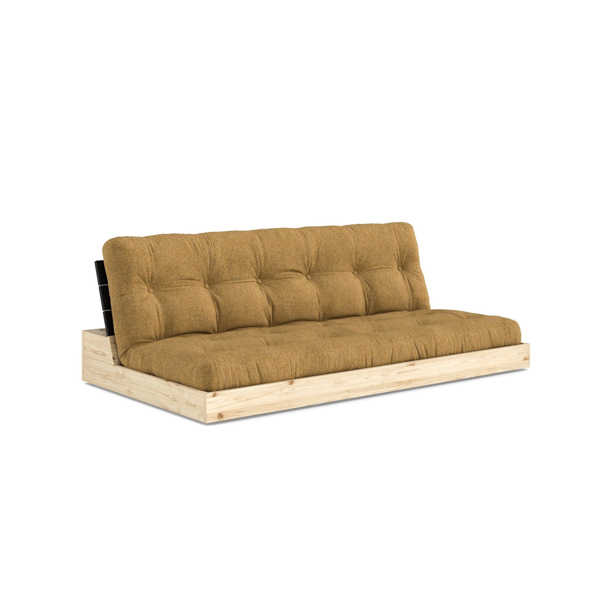 Base Sovesofa Svart Natt/643 Gyllen Oker