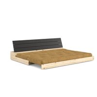 Base Sofa Bed Black Night/643 Golden Ochre
