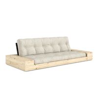 Base Sofa Bed With Side Box Black Night/640 Soft Chalk
