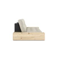 Base Sofa Bed With Side Box Black Night/640 Soft Chalk