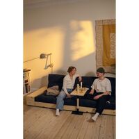 Base Sofa Bed With Side Box Black Night/640 Soft Chalk