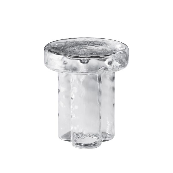 Tavolino Laterale Soda Ø38 Trasparente