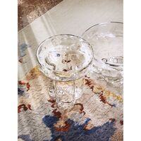 Soda Side Table Ø38 Transparent