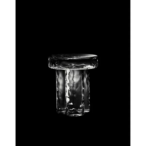 Soda Side Table Ø38 Transparent