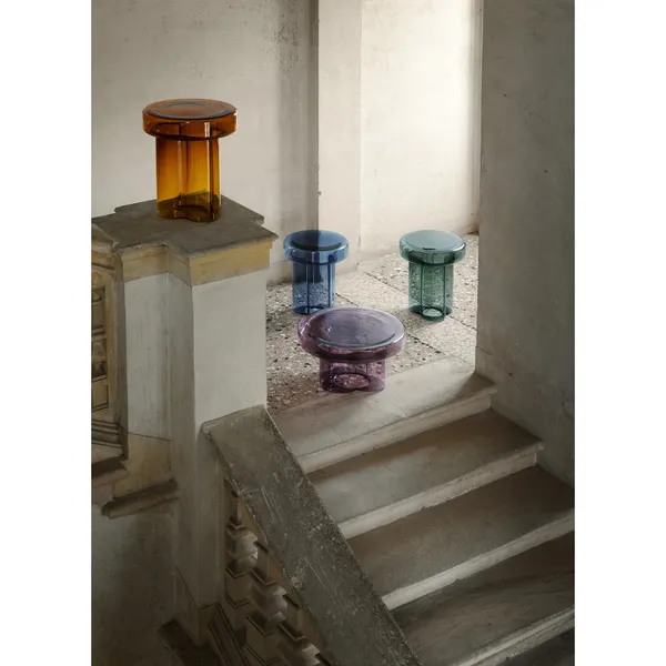 Soda Side Table Ø38 Amber