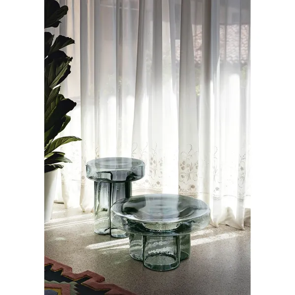 Soda Coffee Table Ø55 Blue Grey