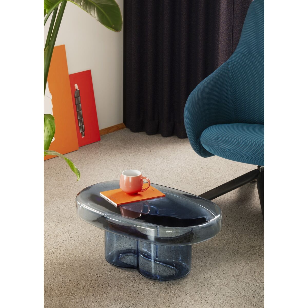 Soda Coffee Table 70x45 Petrol Green