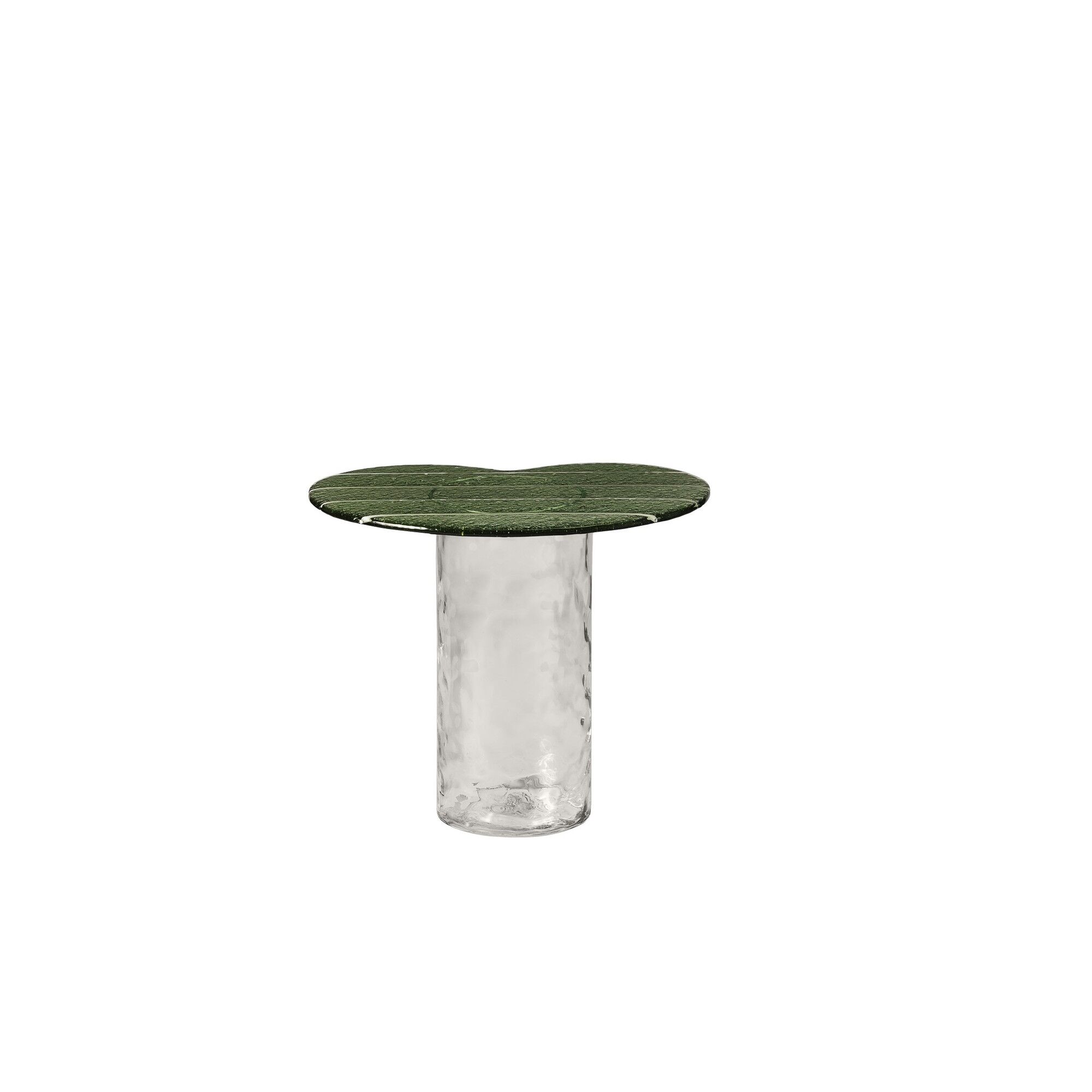 Striche Sidebord Mintgrn/Transparent