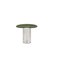 Striche Side Table Mint Green/ Transparent