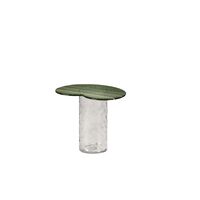 Striche Side Table Mint Green/ Transparent