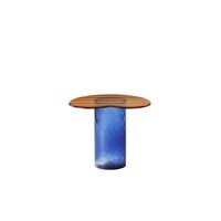 Striche Side Table Orange/ Blue