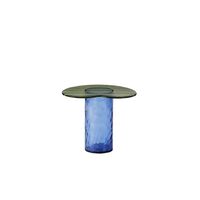 Striche Side Table Mint Green/ Blue
