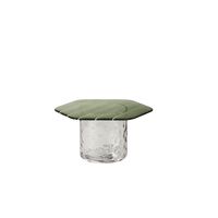 Striche Coffee Table Mint Green/ Transparent