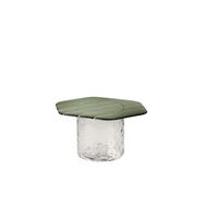 Striche Coffee Table Mint Green/ Transparent