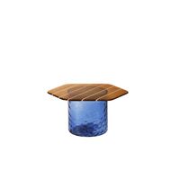 Striche Coffee Table Orange/ Blue