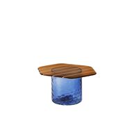Striche Coffee Table Orange/ Blue