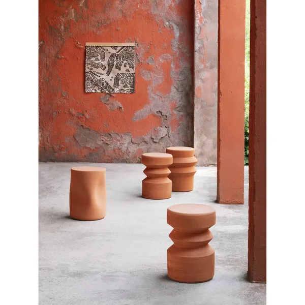 Milo Coffee Table Ø49 Terracotta