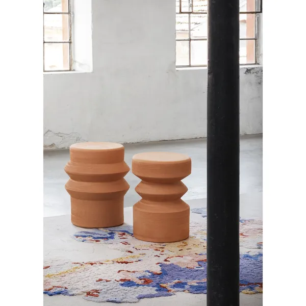 Milo Coffee Table Ø36 Terracotta