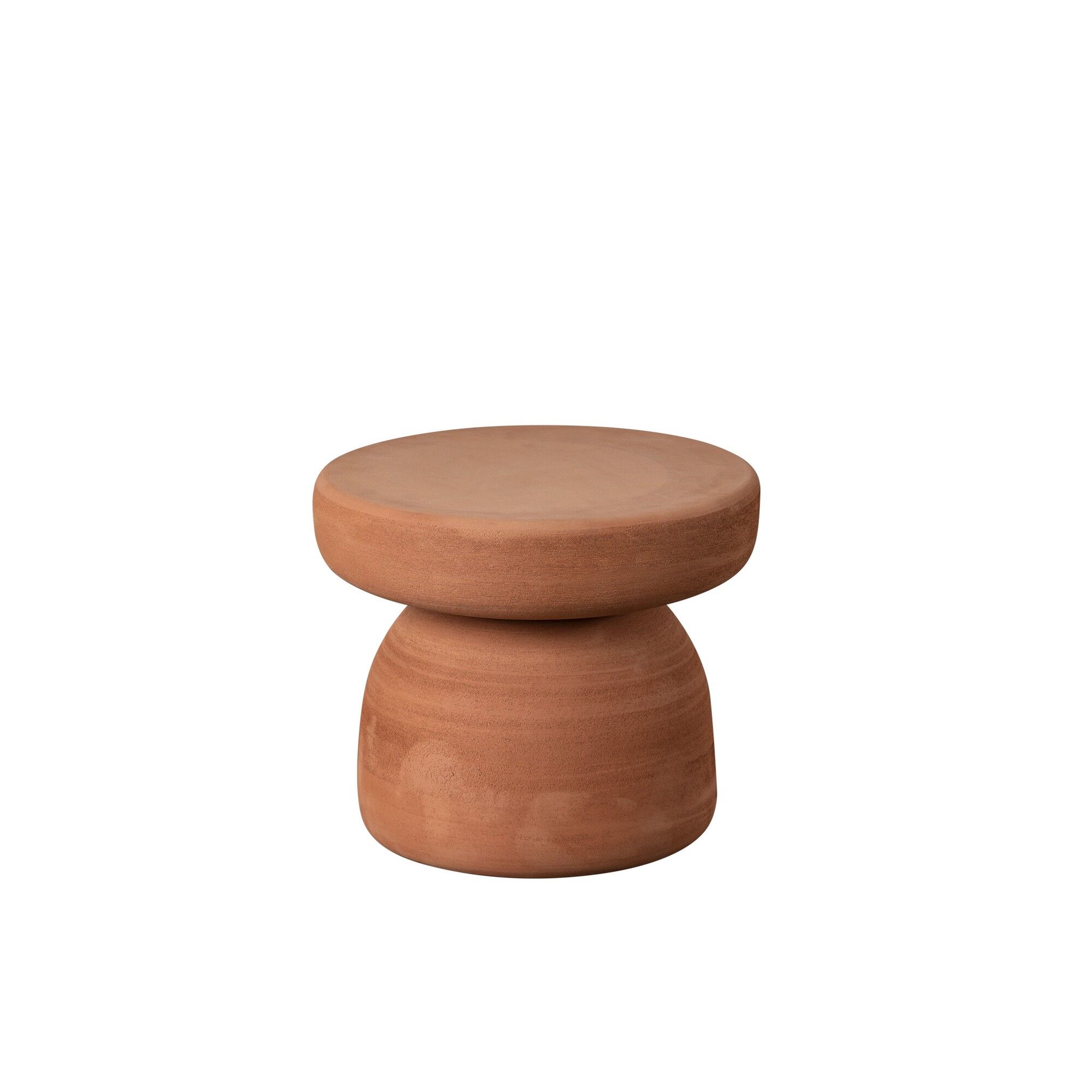 Table Basse Tototo Ø50 en Terre Cuite
