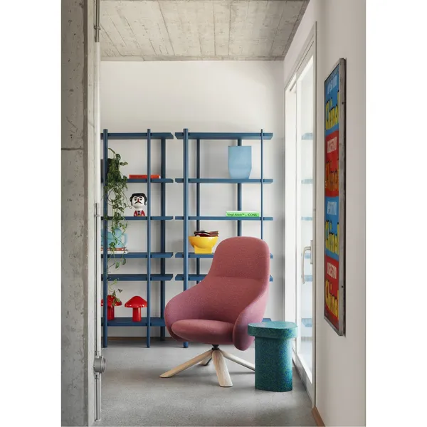Superpop Side Table Ø37 ​​Tavolino Alto/Super Blue