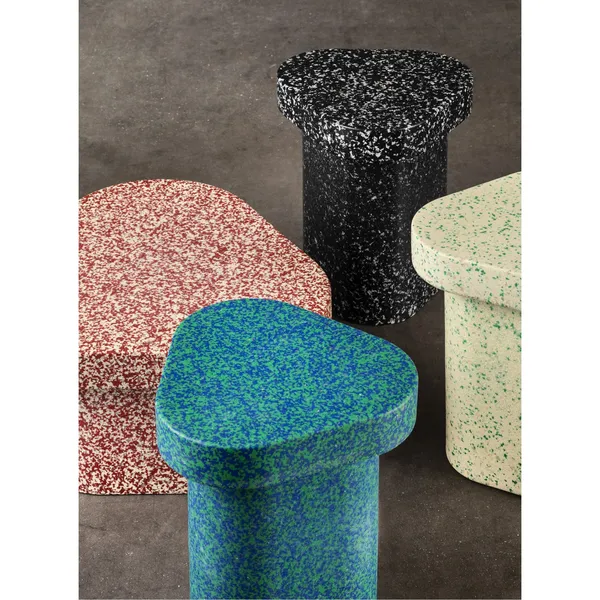 Superpop Side Table Ø37 ​​Tavolino Alto/Super Blue