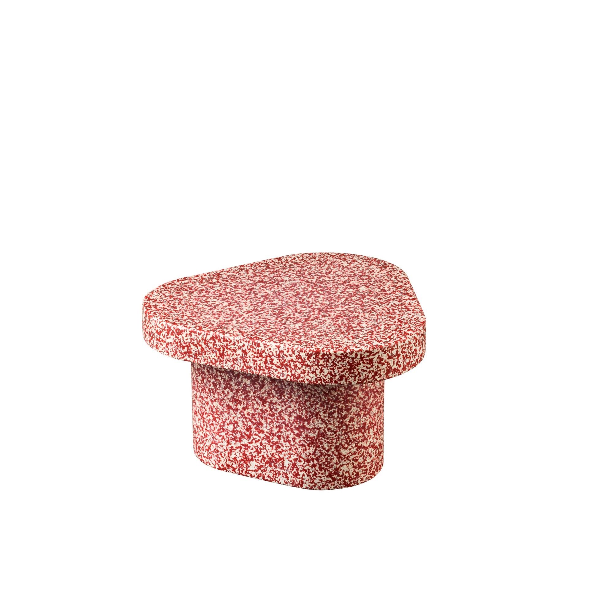 Superpop Sidebord 55 Tavolino Basso/Super Red