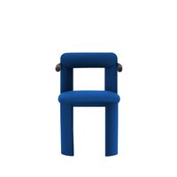 Amia Dining Chair With Armrests Dedar Queneau Cobalto 011