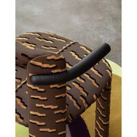 Amia Dining Chair With Armrests Dedar Queneau Cobalto 011