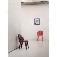 Iola Socks Dining Chair Dedar Voulez-vous Amarena 009