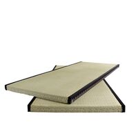 Tatami Mat 90x200 Rush Grass/ Black