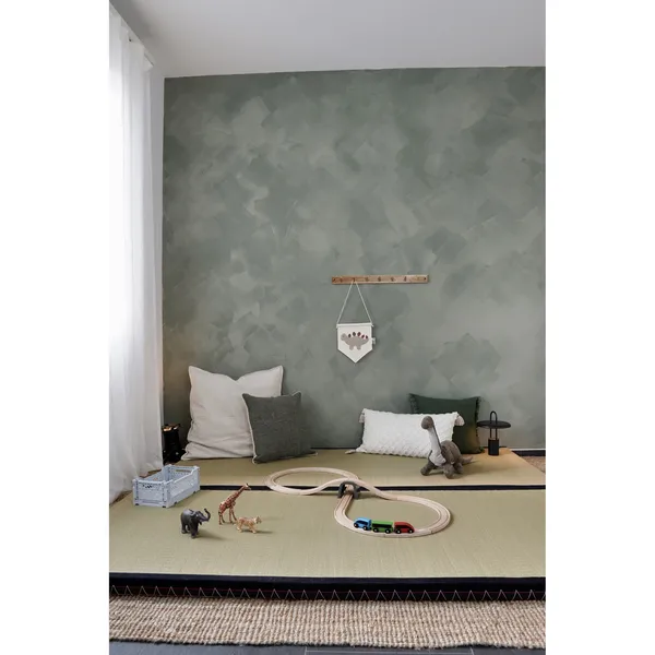 Tatami Mat 100x200 Rush Grass/ Black