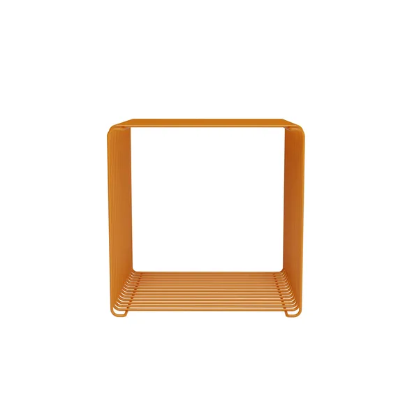 Limited Edition Panton Wire Single Regał 234-Tangerine 34.8 x 34.8 cm