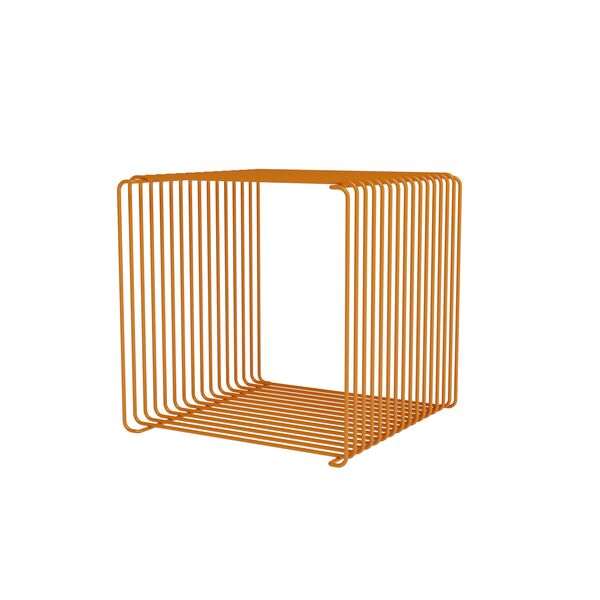 Limited Edition Panton Wire Single Boekenkast 234-Tangerine 34.8 x 34.8 cm