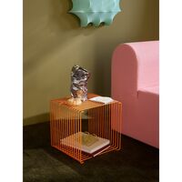 Limited Edition Panton Wire Single Regał 234-Tangerine 34.8 x 34.8 cm