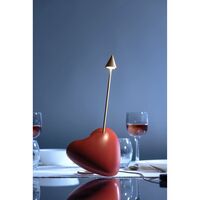 Kuore Table Lamp Red