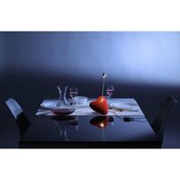 Kuore Table Lamp Red